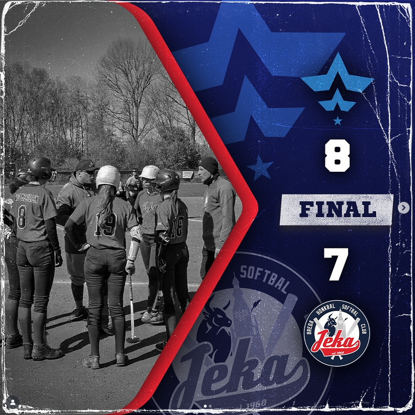 HSC JEKA SB1 7 vs Olympia Haarlem 8