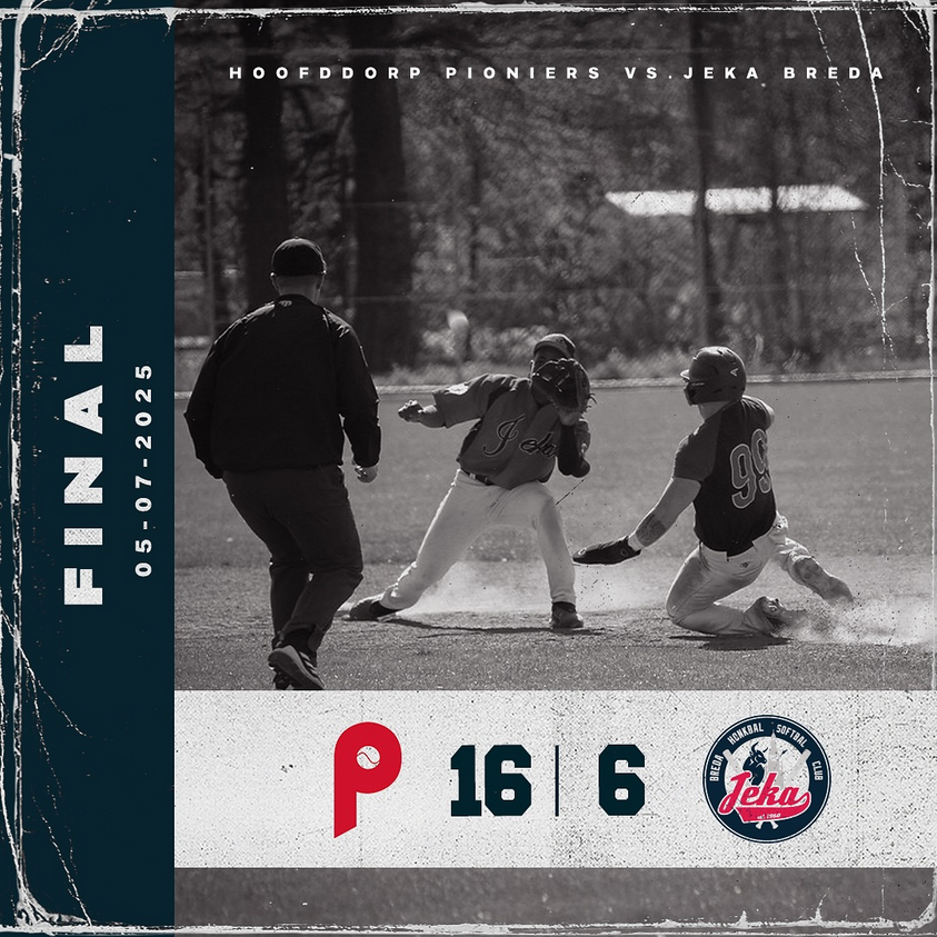 Hoofddorp Pioniers 16 - HSC JEKA BREDA HB1 6