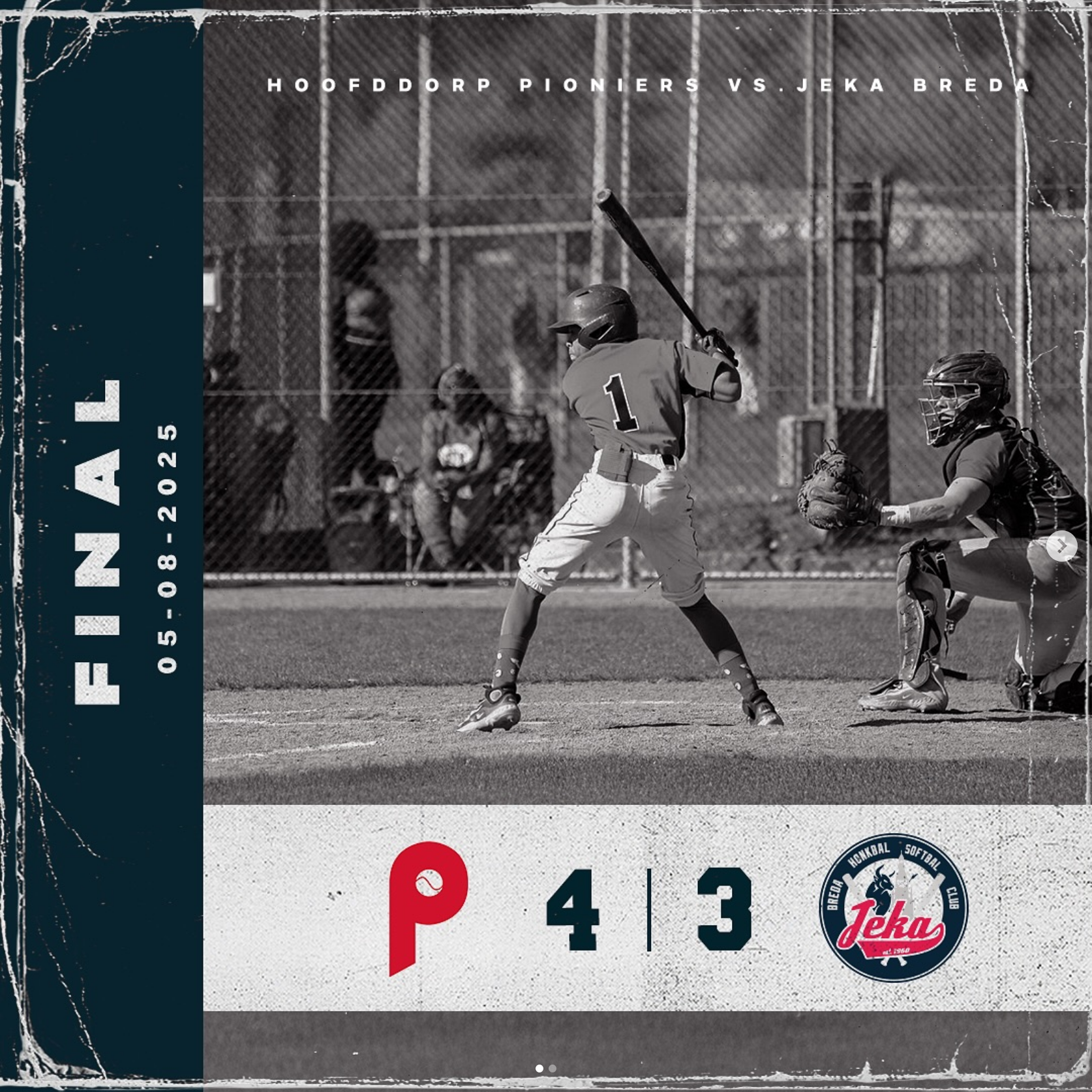 Hoofddorp Pioniers H2 4 - HSC JEKA HB1 3 