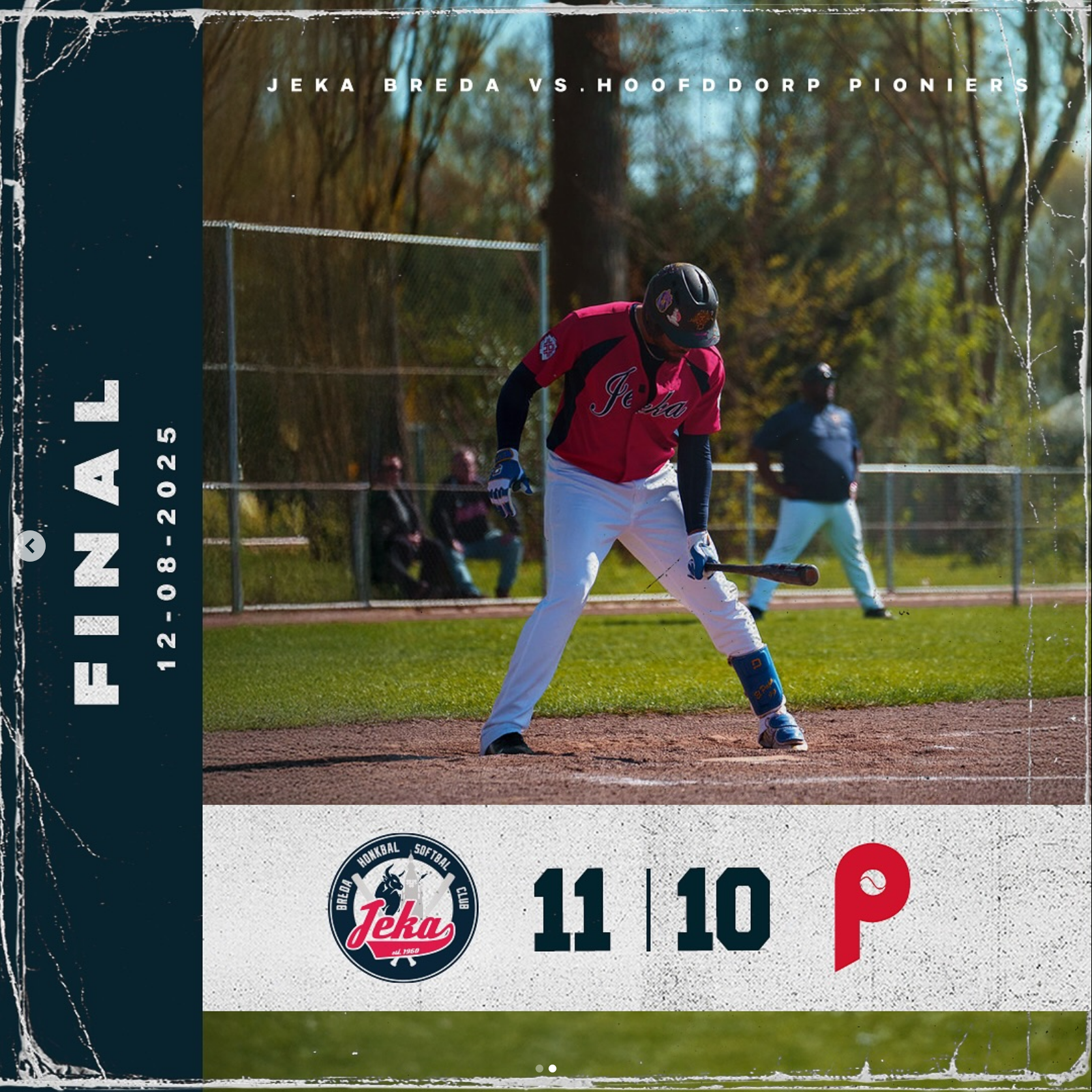 HSC JEKA HB1 11 - Hoofddorp Pioniers HB2 10