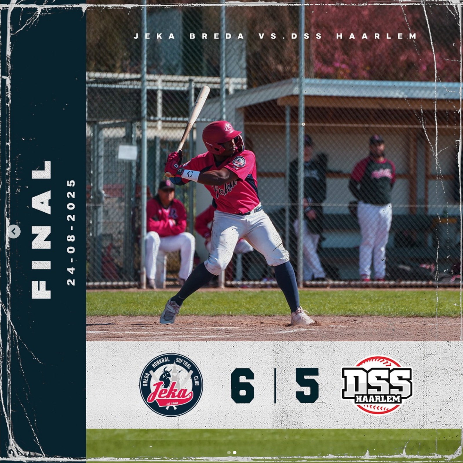 HSC JEKA HB1 6 vs DSS Haarlem 5